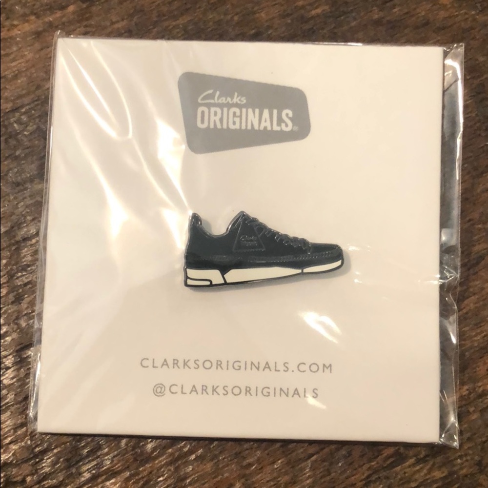 Limited Edition Clarks Originals Trigenic Shoe Pin